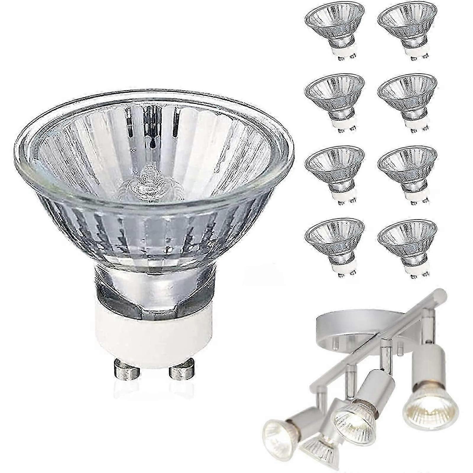 Gu10 50 W/35w Halogen Bulbs, Gu10 Dimmable Warm White High Brightness Gu10 Halogen Bulbs For Track Lights, Spotlights, Ceiling Lights