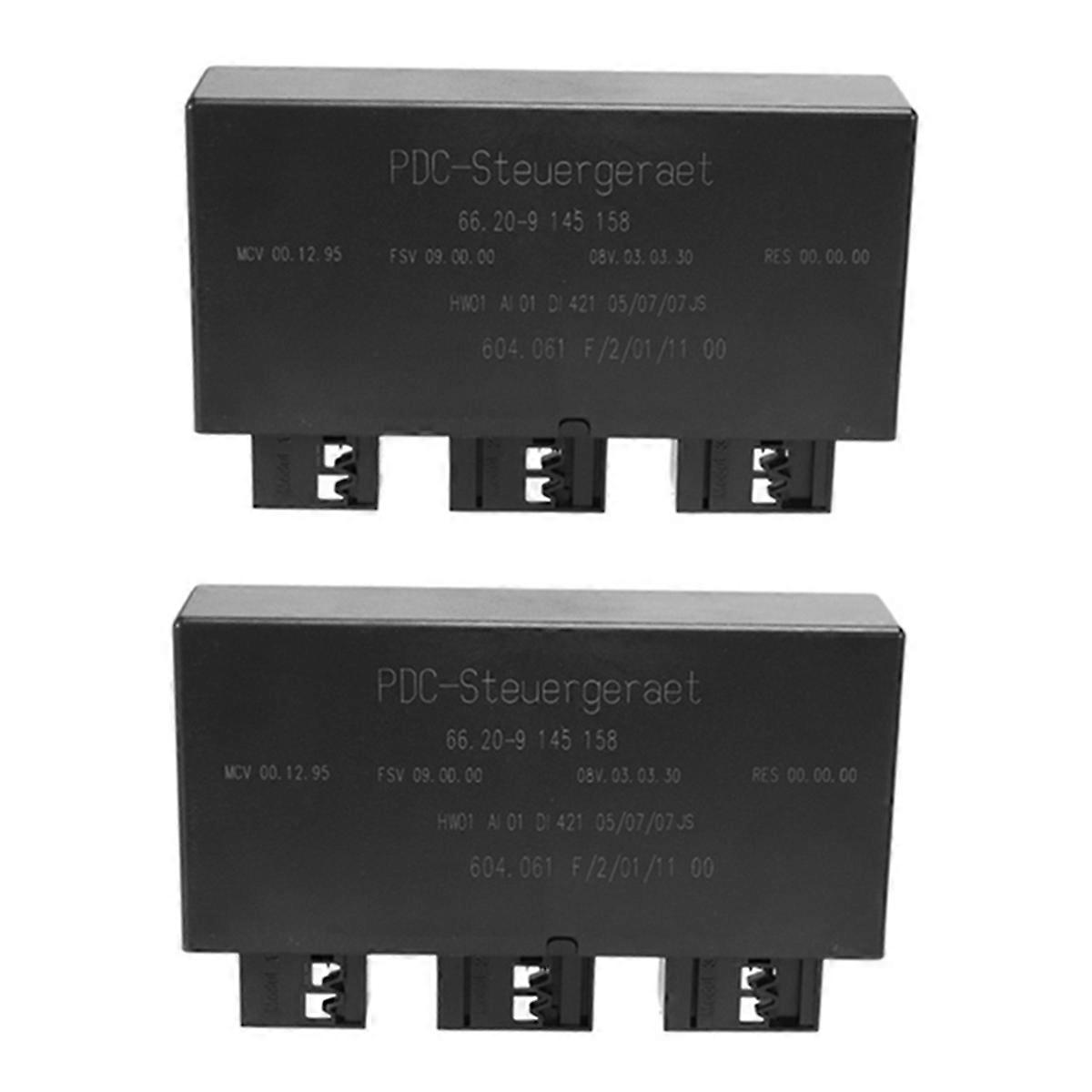 2PCS 66209145158 Parking Sensor Aid Distance Control Unit Module for 5 7 X5 Series E60 E61 E63 E64 E65 X5 E70 X6