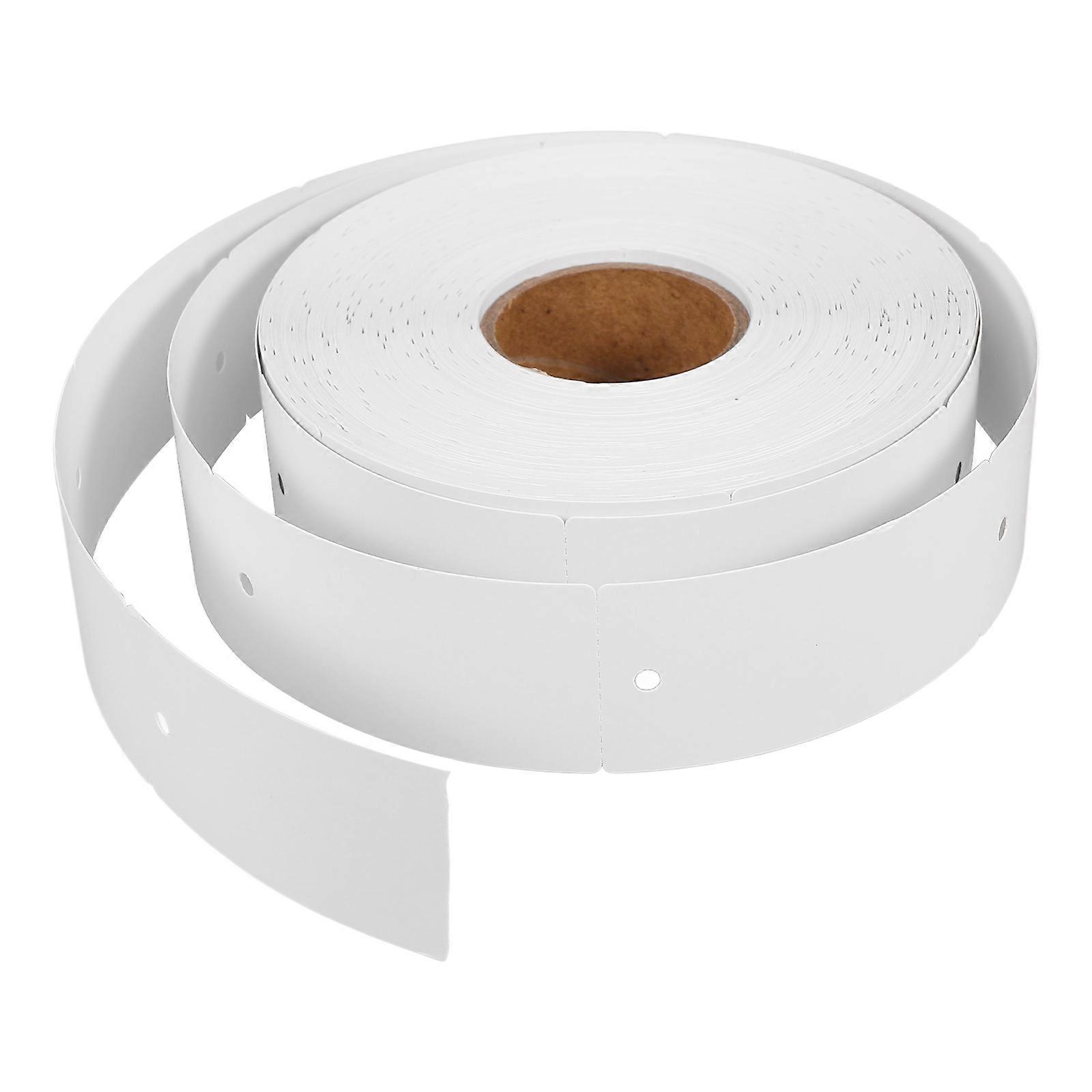 Printable Blank Name Tags for Clothes Made from White Coated Paper Ideal for Store Use 1 Roll