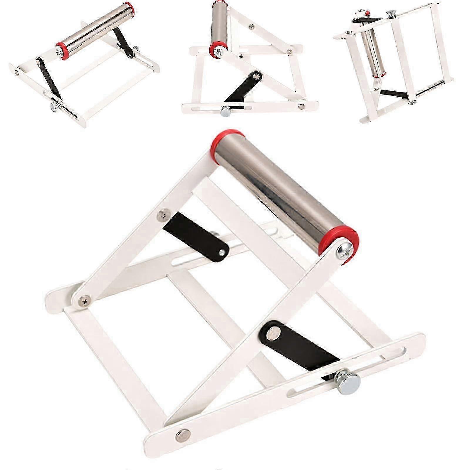 2025 Adjustable Cutting Machine Support Frame, Table Saw Stand Height Adjustable, Metal Cutting Machine Work Support Stand, Material Support Frame, Cu