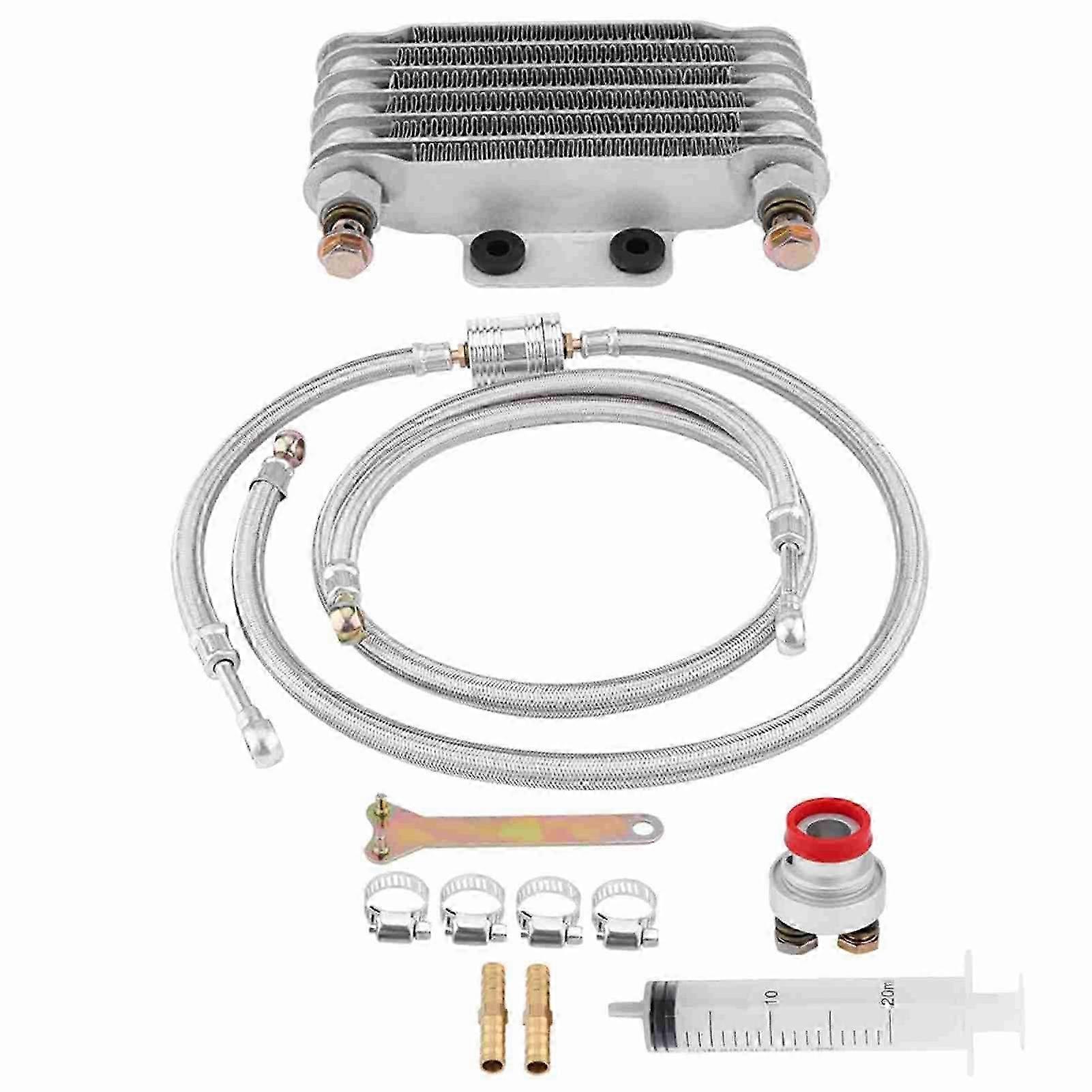 Engine Oil Cooler Radiator Suitable for Motorcycles - Enhance Performance - Cooling Efficiency