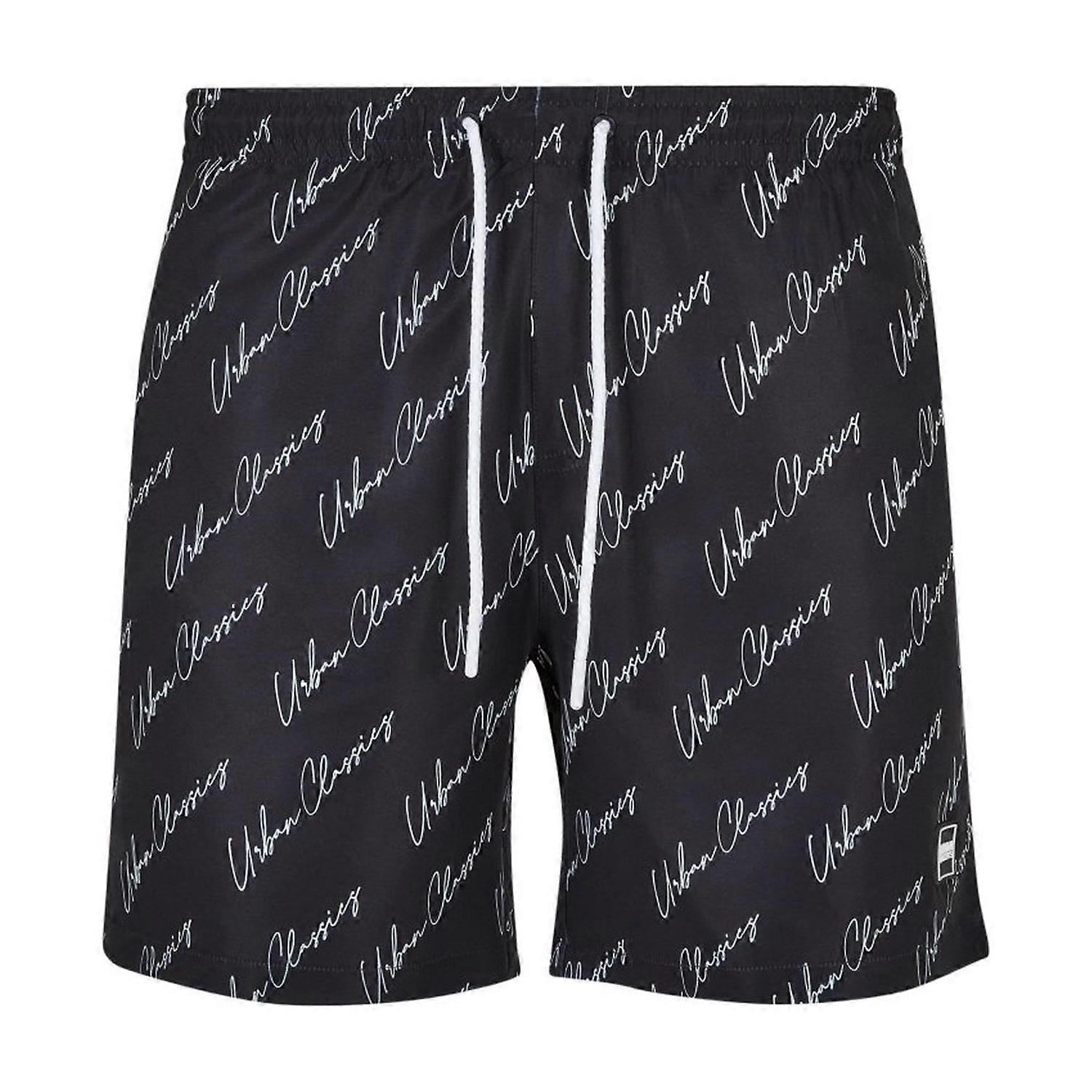 Urban Classics Short de bain Homme Script Logo