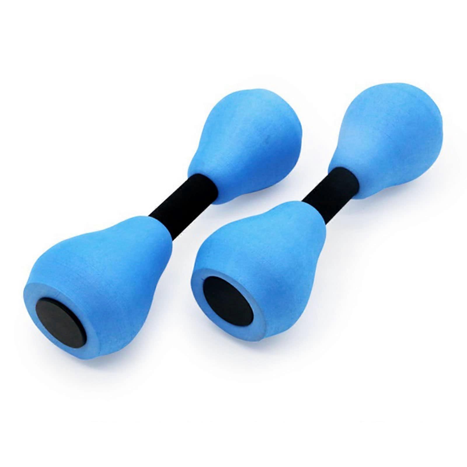 Dumbbells 2Piece Set For Water Aerobics LightResistance Aquatic Dumbbells For Pool Exercise