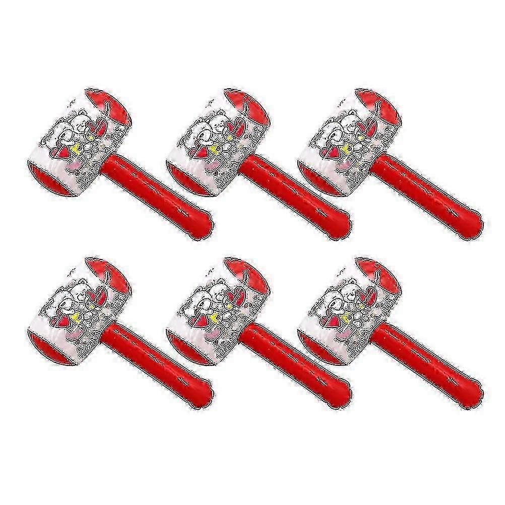 12 Pcs Kids Hammer Toy Hammers Hammer Inflates Hammers Inflatable Toys Inflatable Hammers-DF