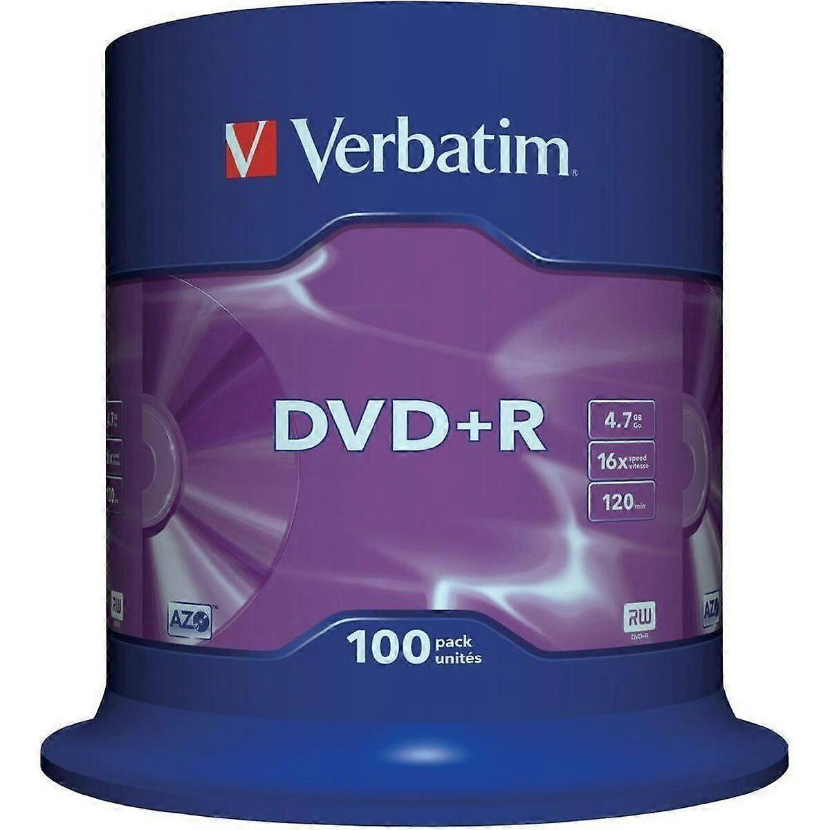 DVD-R Verbatim 100 μονάδες