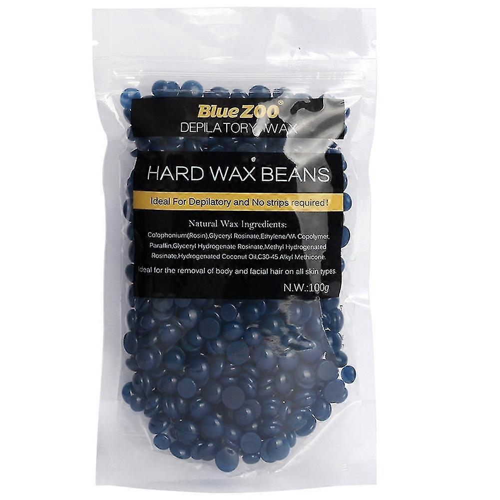 Fornnerg 100g Depilatory Hard Wax Beans Painless Waxing Body Bikini Hair Removal Wax