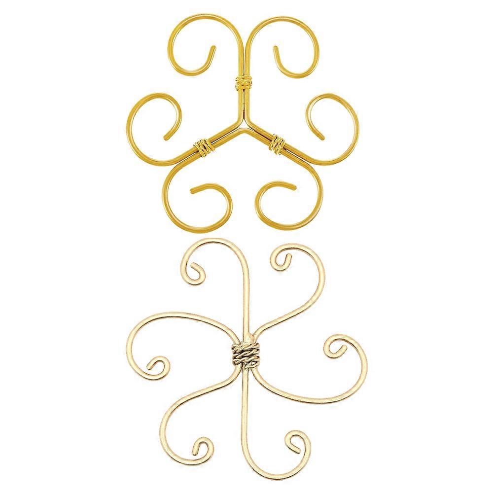 Reusable Iron Trellis Plant Stem Support for 6Pcs Climbing Plants