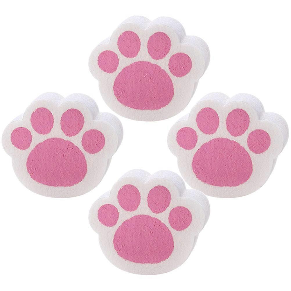 Cleaning Sponge Mirror Tool Cat Claw Shape for Home Use 20 Pieces