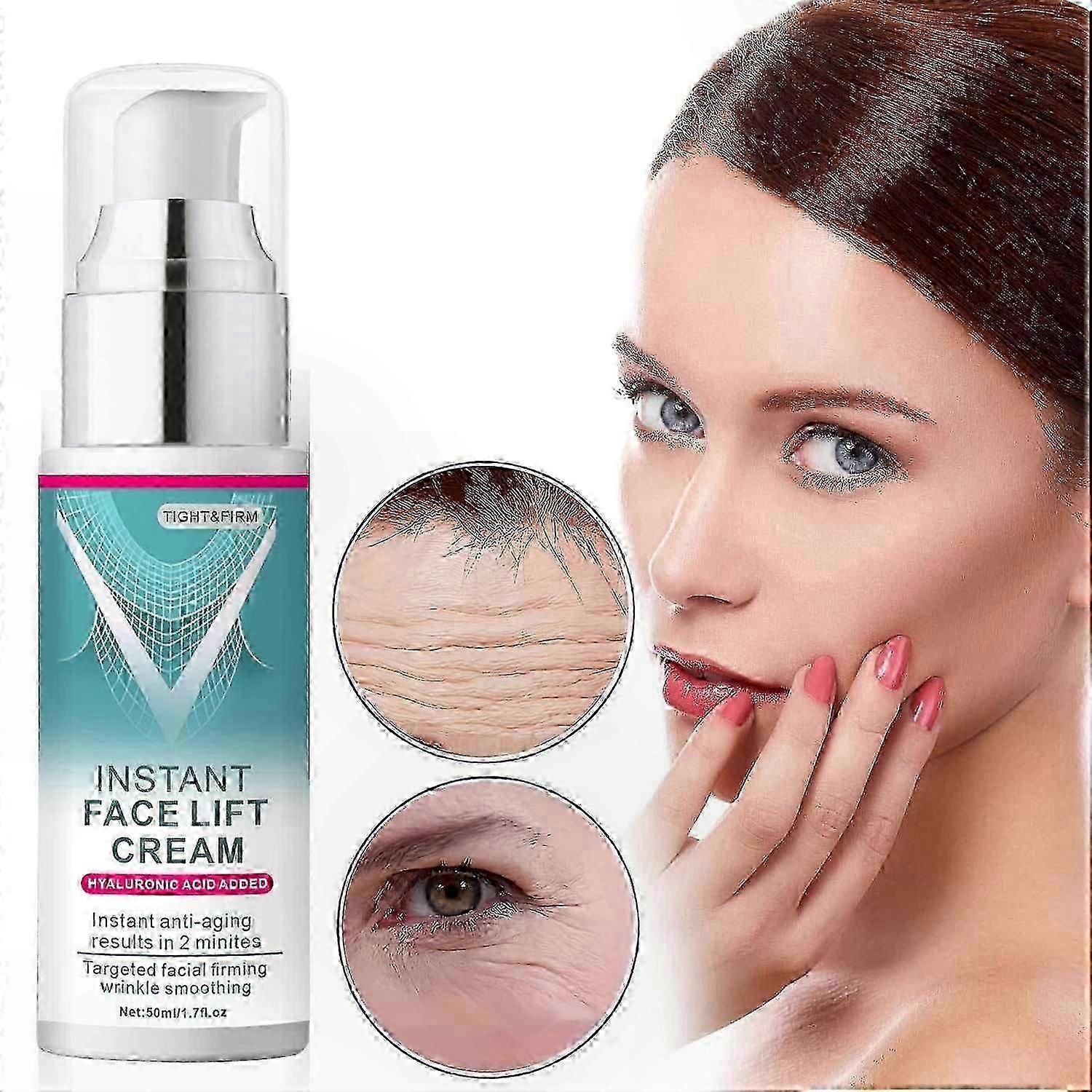 Plant-Based Anti-Aging Solution for Face, Neck & Eye - Reduces Fine Lines, Wrinkles, and Enhances Skin Firmness