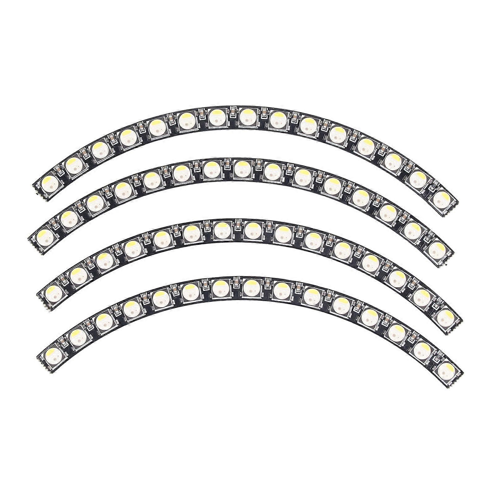 60-bit color individually addressable LED ring light module, SK6812 RGB chip with drivers