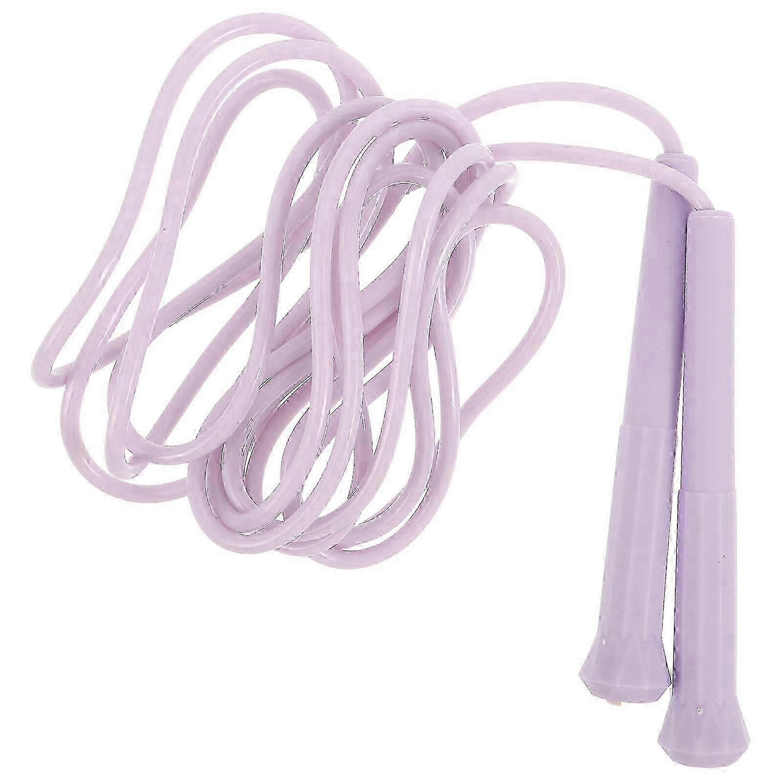 Swiss Skip Jump Rope For Kids And Adults Ideal For Gym Exercise Adjustable Length Purple 300.00x2.20x2.20cm Portability 1pcsZZ26