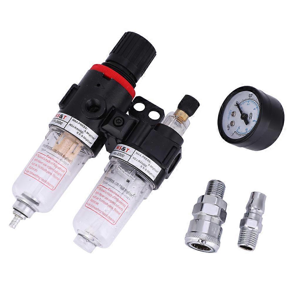 Filtre séparateur eau-huile G1/4 avec connecteur rapide AFC2000 AL2000 Unité d'alimentation en air