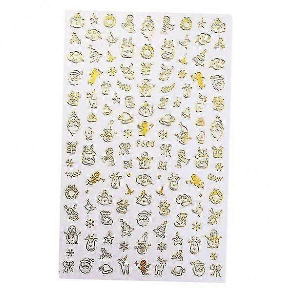 5x 1 Sheet Nail Stickers Nail Decal Street False Nail Design Manicure Set for