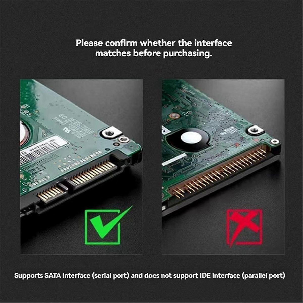 Type C HDD Enclosure SSD Hard Drive Case External Enclosure