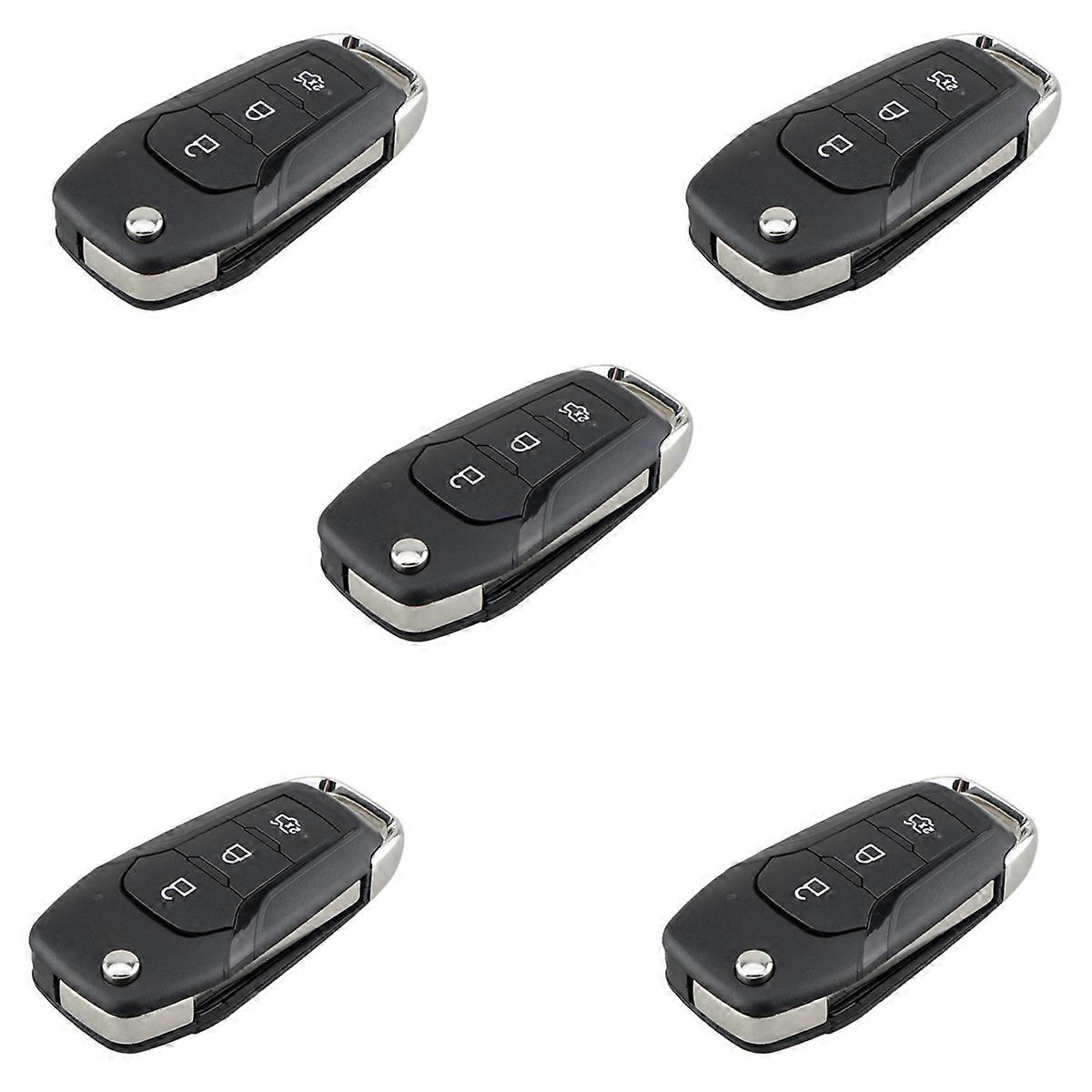5X Car Smart Remote Key 3 Button 433MHz 49Chip Fit for KA+ Modeo Glaxy 2014 2015 2016 DS7T-15K601-B