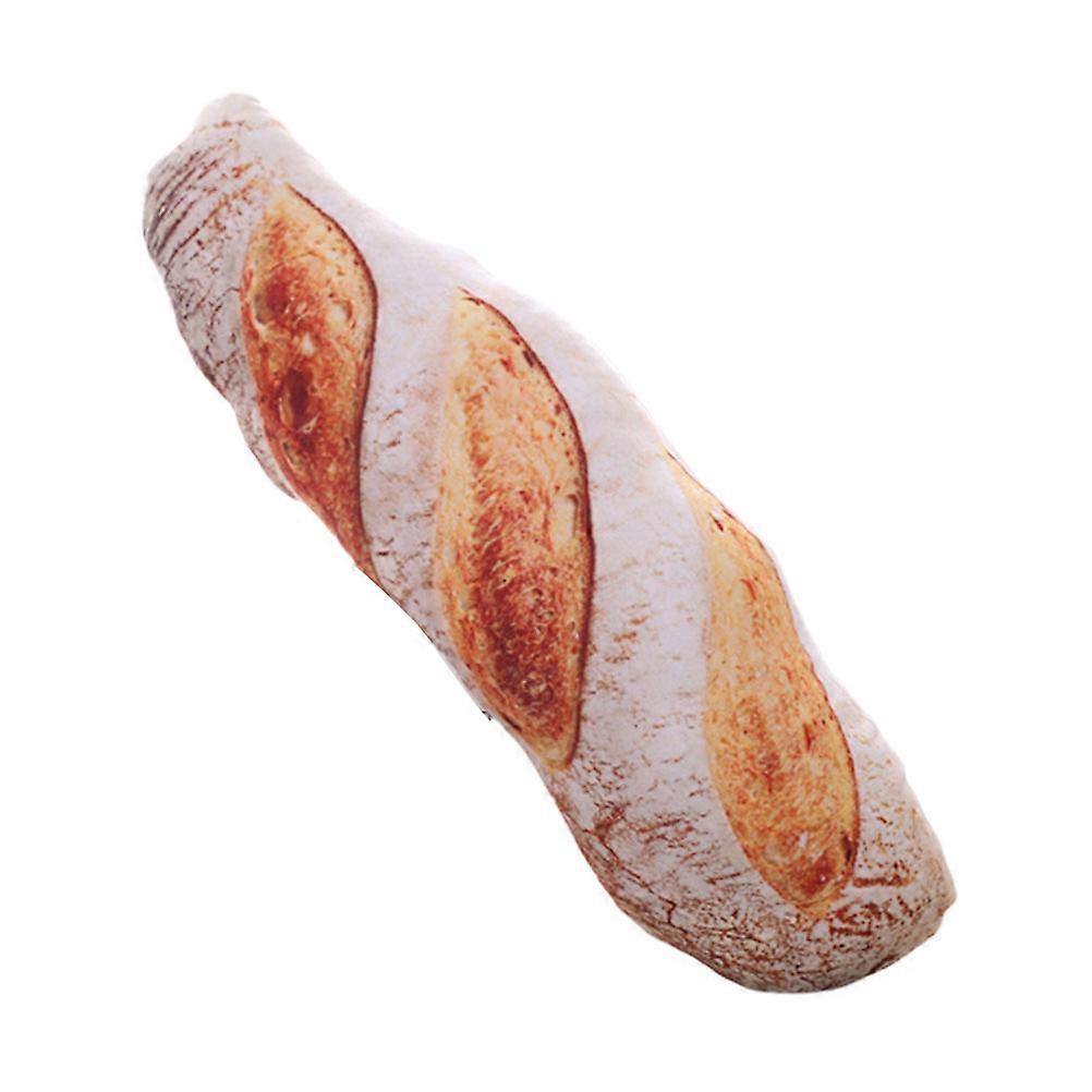 Bread Plush Pillow Lumbar Pillow for Home Use 55cm Funny Bread Cushion