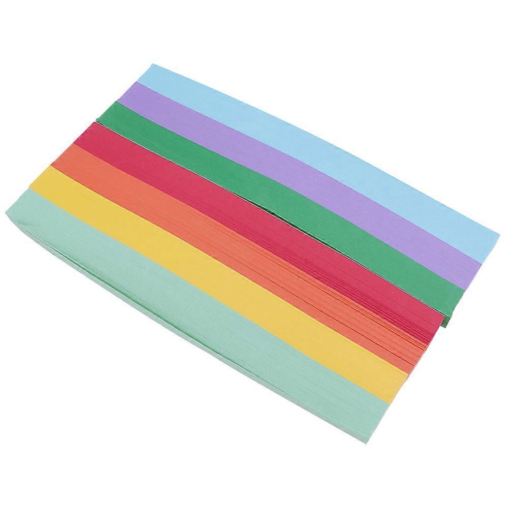 DIY Origami Paper Star Strip for Star Folding 8100Pcs Assorted Colors Included