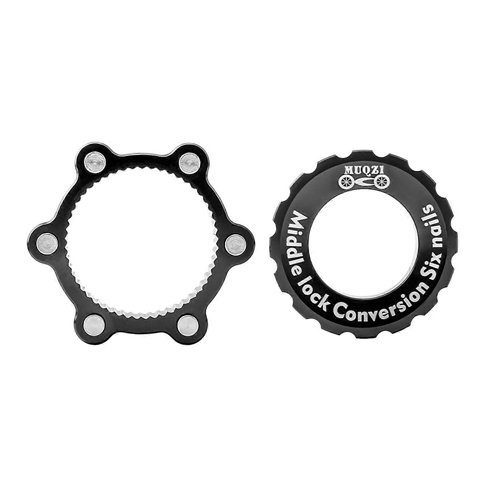 Centerlock to 6-hole Hub Discs Conversion Mountain Bike Brake Adapter Effortless Conversion Perfect Fits for Riding