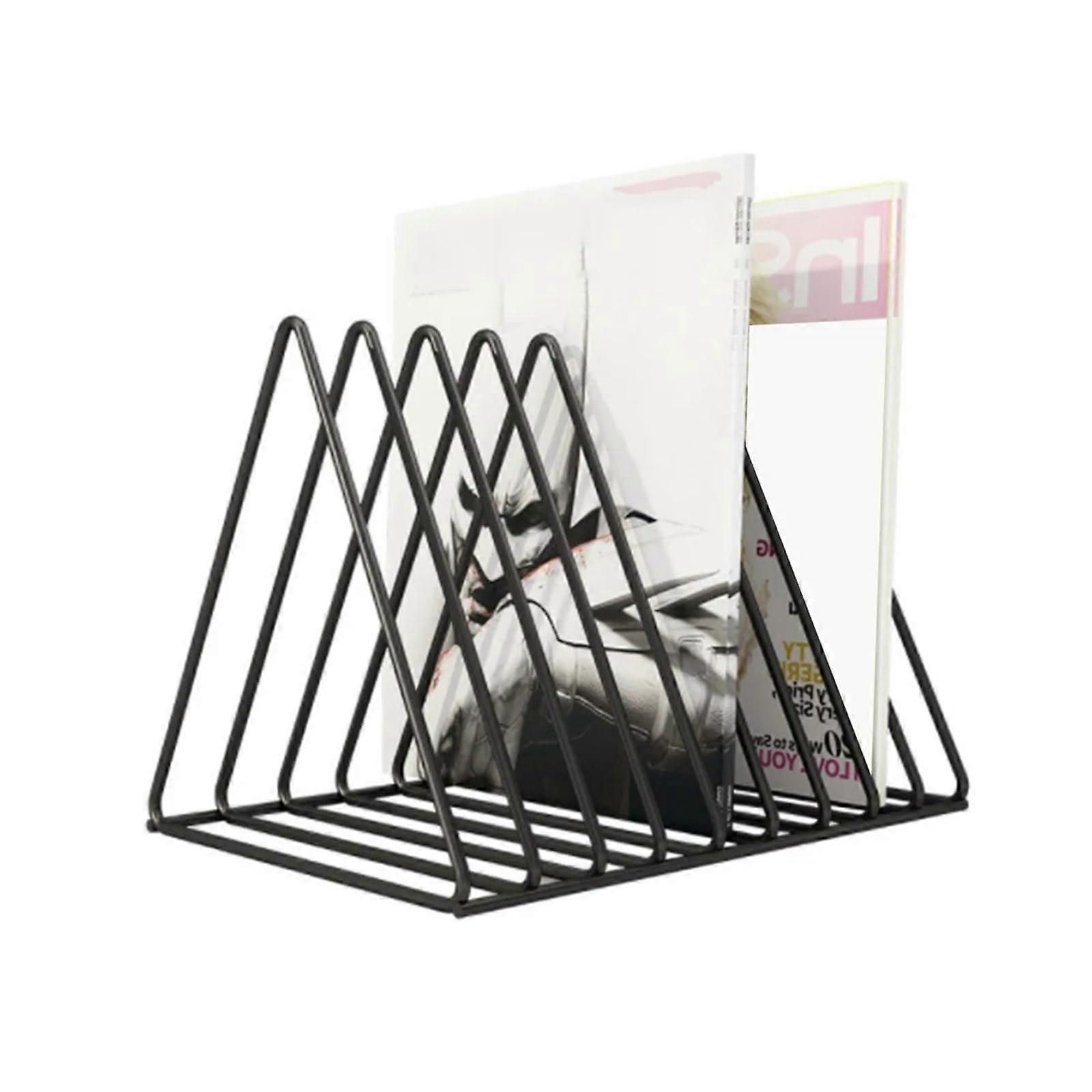 Record Display Rack 1Piece Multifunctional Display Rack For CDs And Albums Magazine Storage