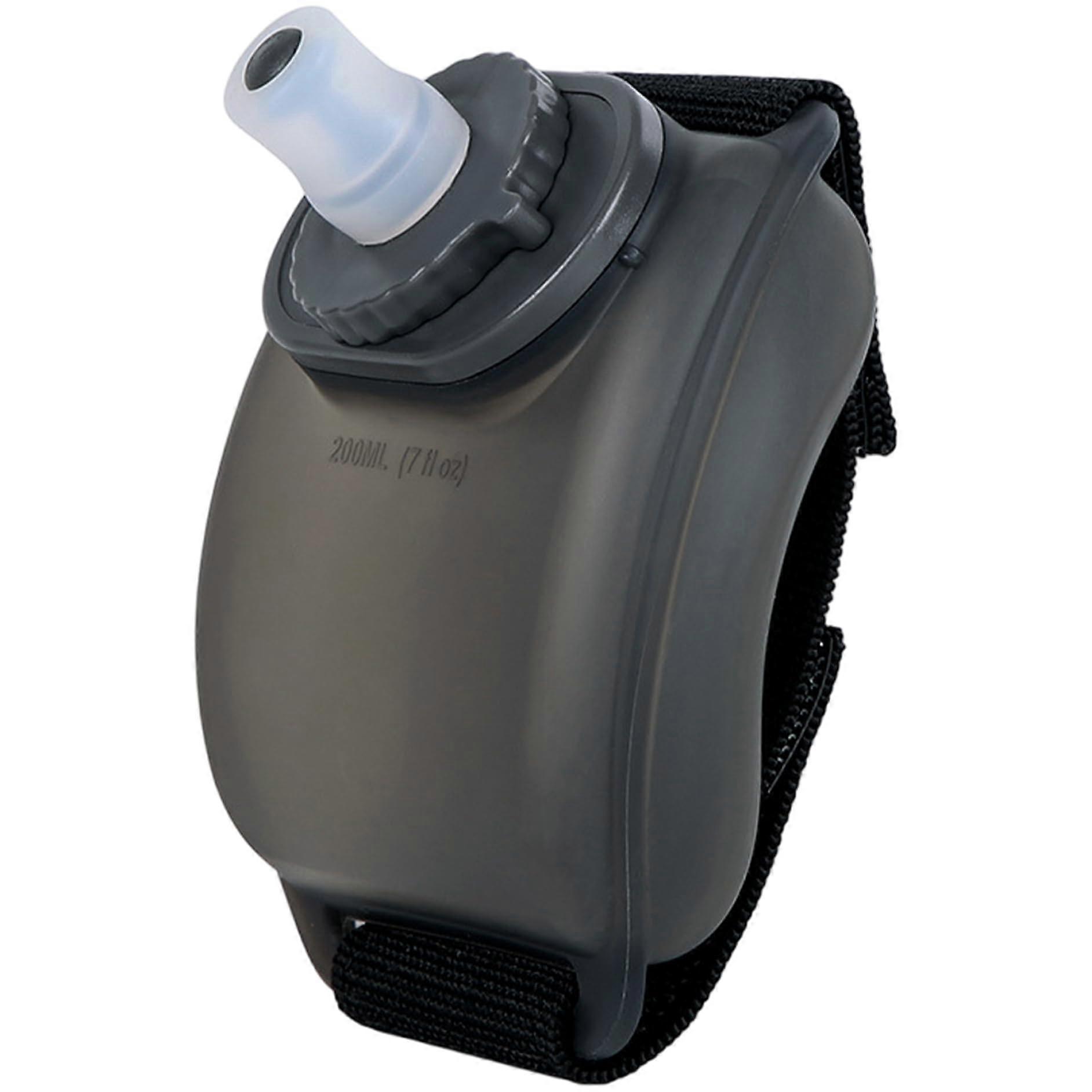Hand Held Water Bottle for Runners 200ml Portable Running Bottle Handheld Silicone LeakProof Bottle Travel Camping