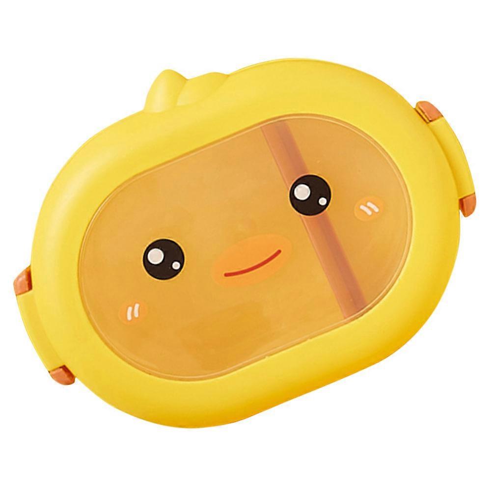 Chicken Shape Compartment Lunch Box Multifunctional For Outdoor Picnic 20X14.7X7.6CM Portable 1Pack