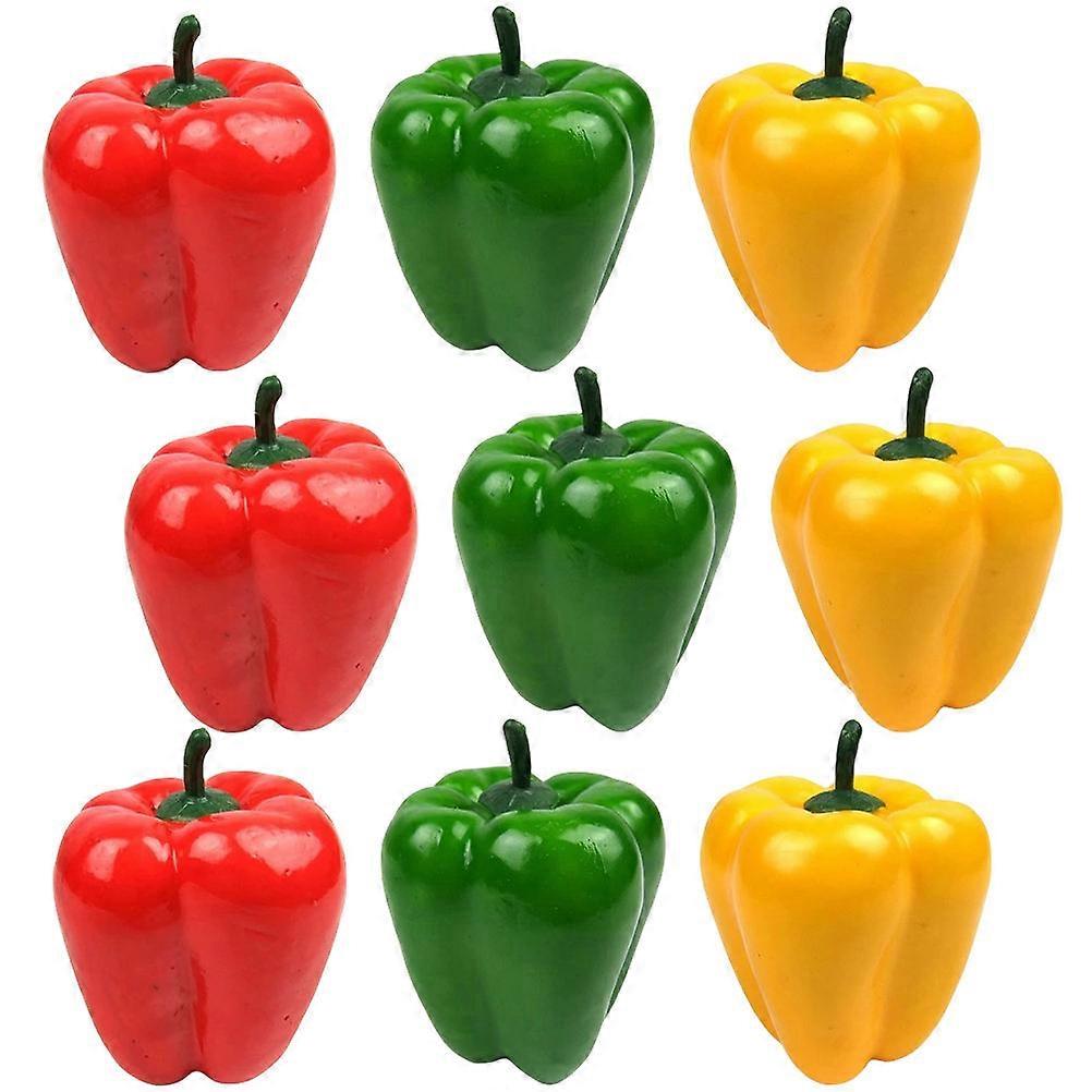 Artificial Prop Fake for Decoration 18Pcs Assorted Color