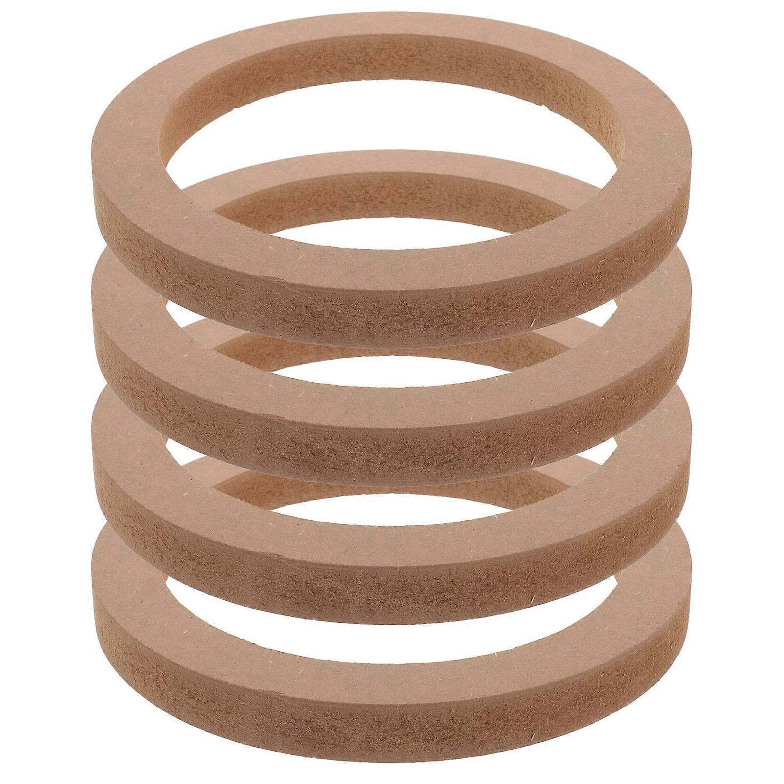 6Pairs Car Speaker Spacer for 6.5 Inch Speaker Ring Replacement
