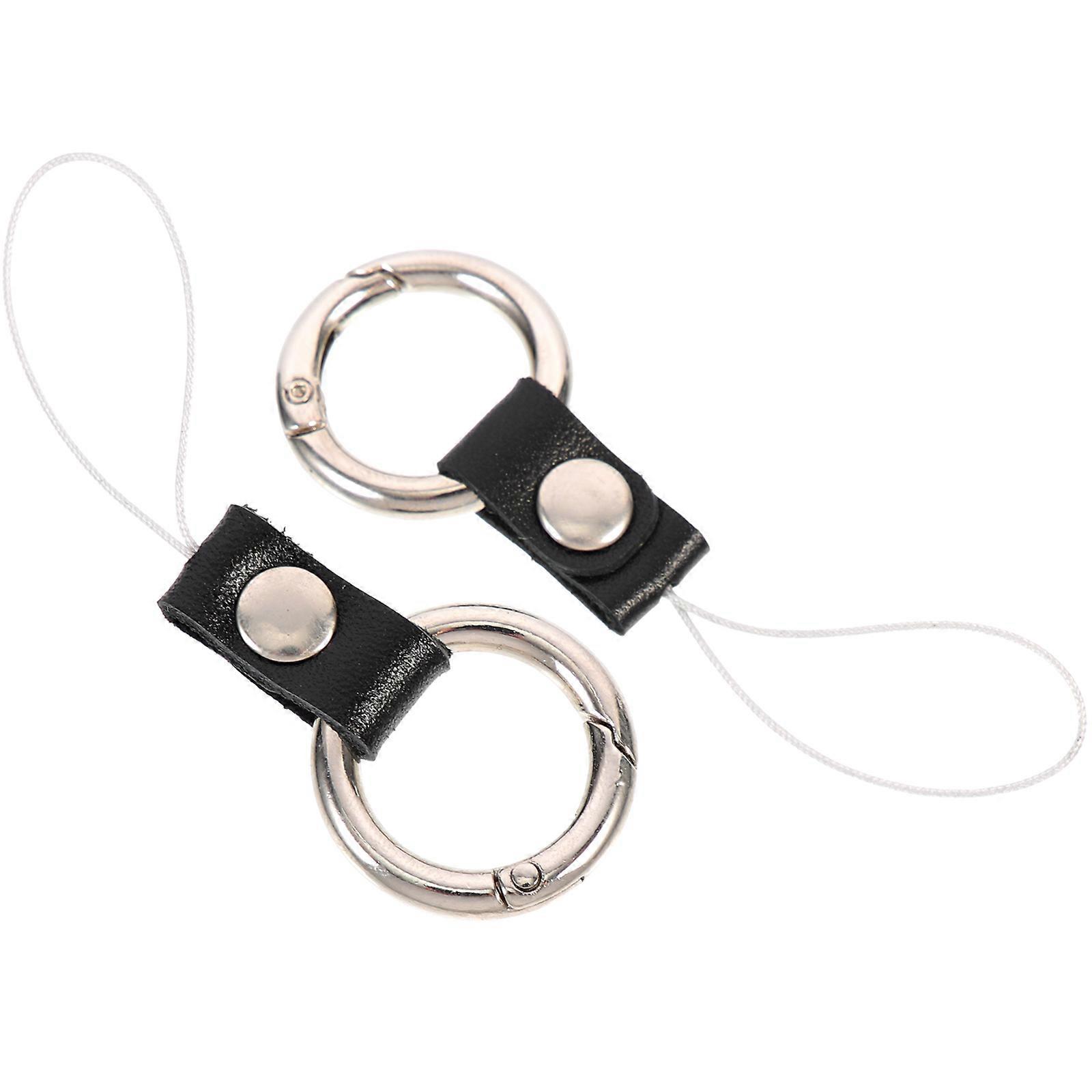 Cell Phone Strap Rings for Charms 6Pcs Grip Holders