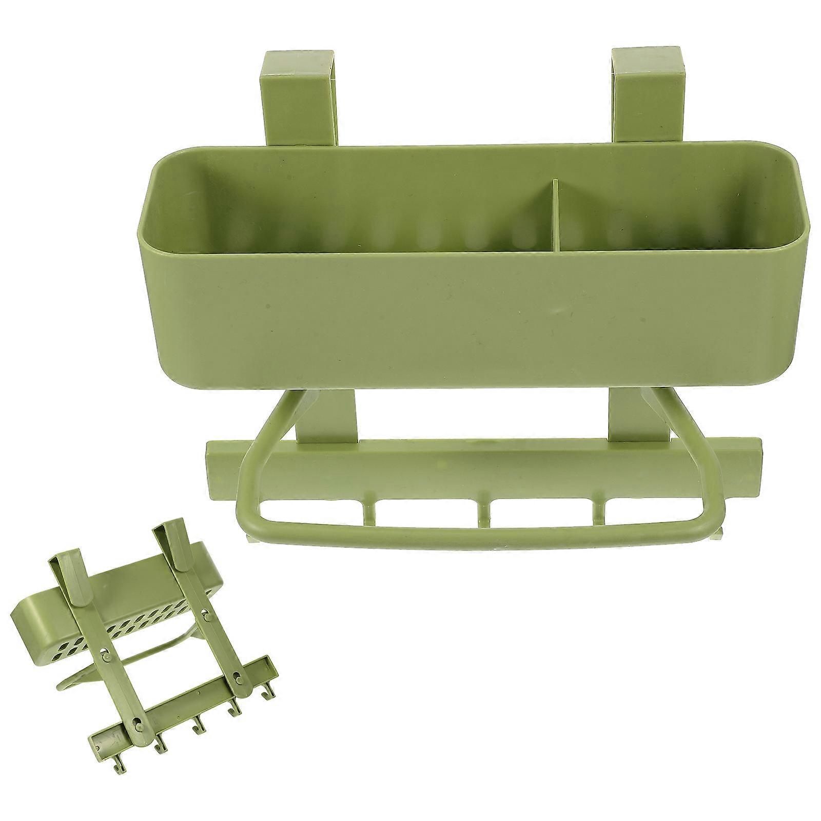 Cabinet Door Storage Basket Organizer for Kitchen Use 2Pcs Hanging Shelf