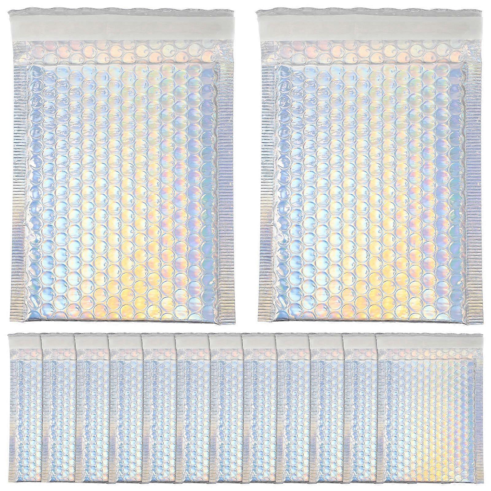 64Pcs Bubble Mailers Bags for Storage Use in Silver Colour