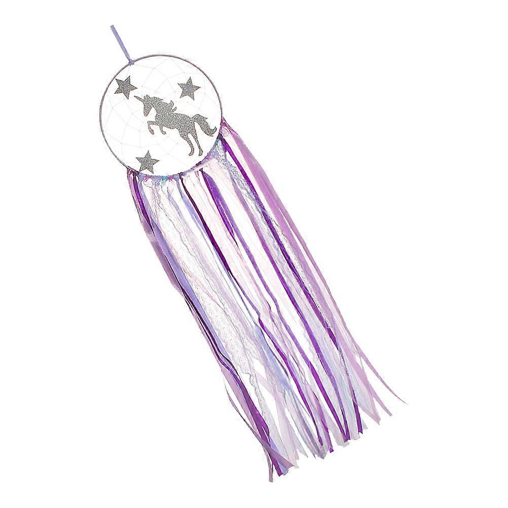 Wall Dreamcatcher Decoration for Decoration 2Pcs Violet