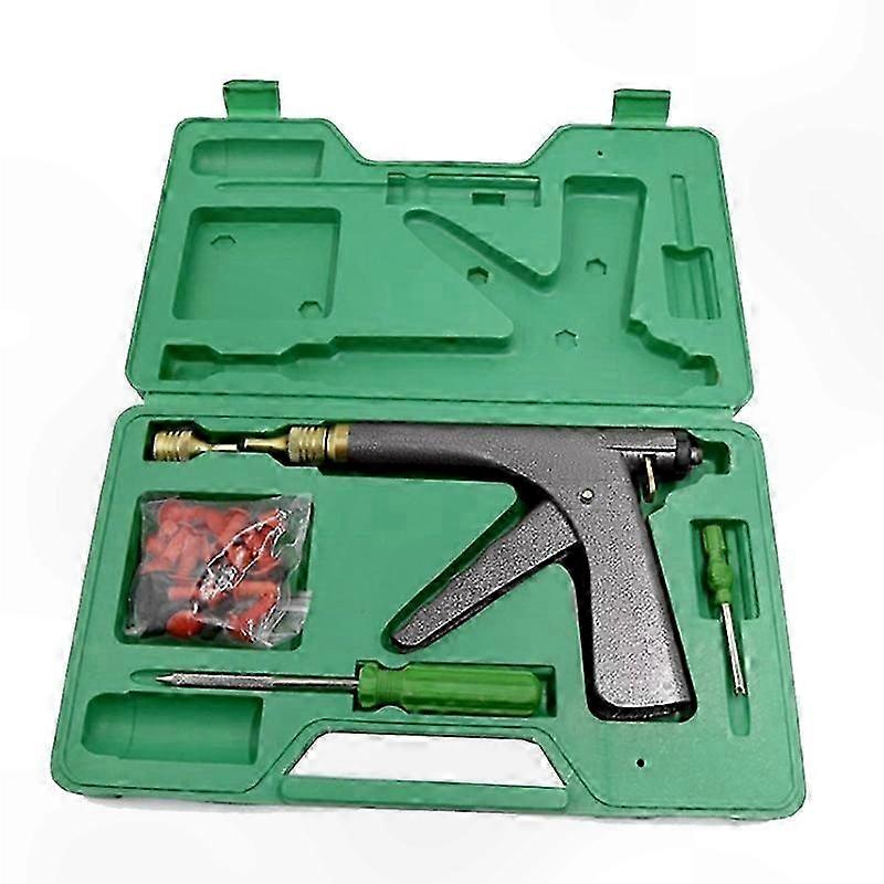 All-in-One Tire Repair Tool Kit for Cars, Bikes, and Motorcycles - Universal Wheel Puncture Plug Solution