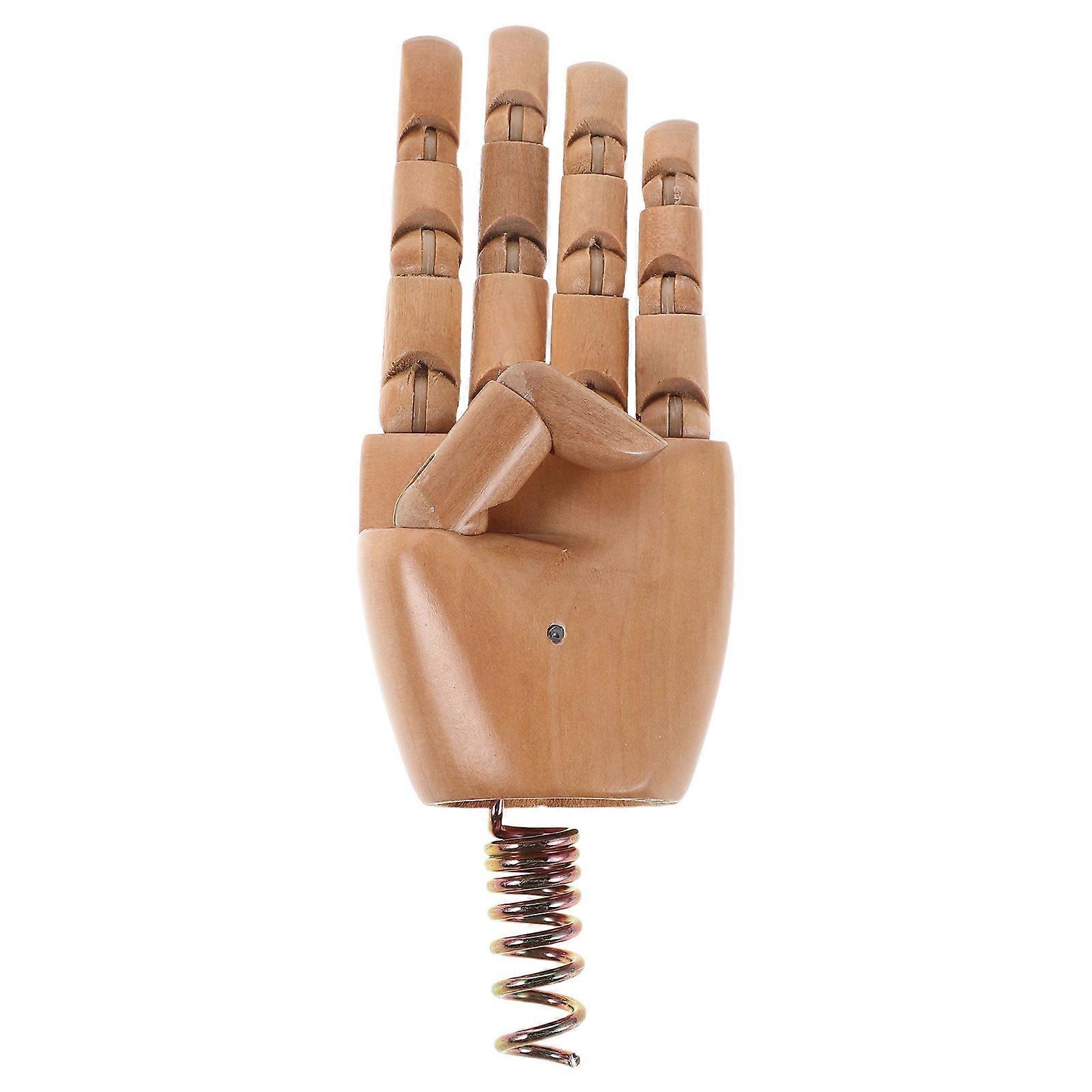 Display Use Wooden Hand Figure 2Pcs For Retail Designers And Children Mannequin Sketching
