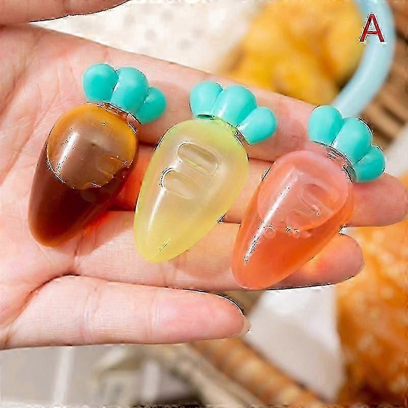 3pcs Mini Seasoning Sauce Bottle Portable Ketchup Salad Dressing Container