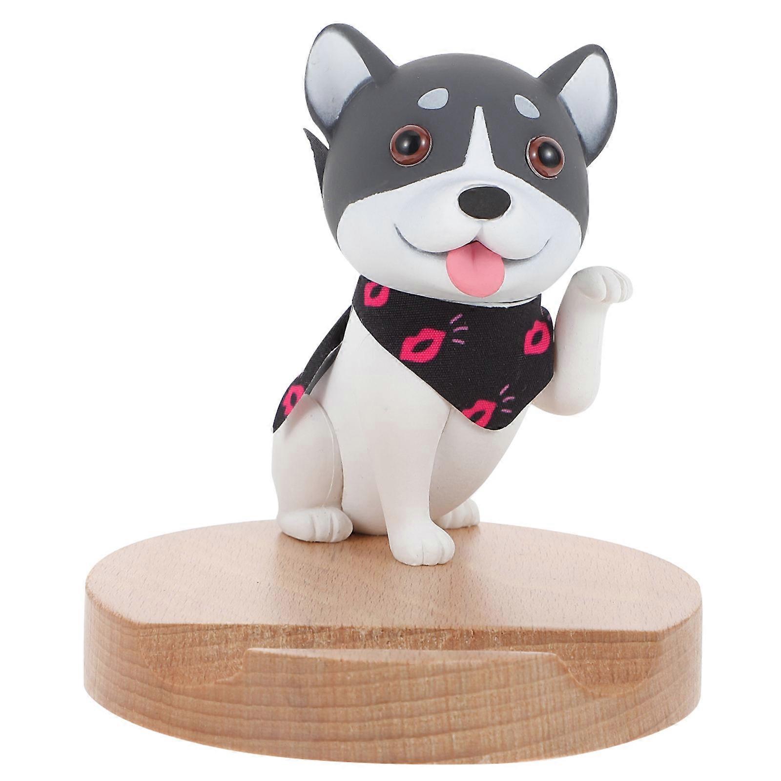 Cell Phone Holder 3Pcs Creative Cartoon Dog Stand for Desktop Use