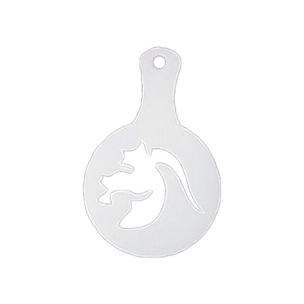 Fancy Coffee Decorating Stencils Halloween Coffee Tools Template 24Pcs