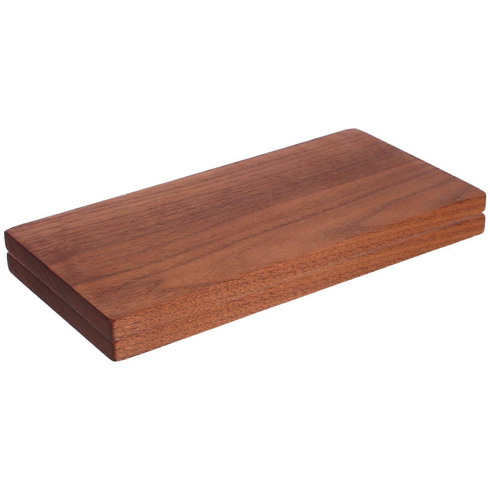 Rectangular Walnut Wood Planks 20x10cm For Home Decor Table Tops Craft Projects 6Pcs