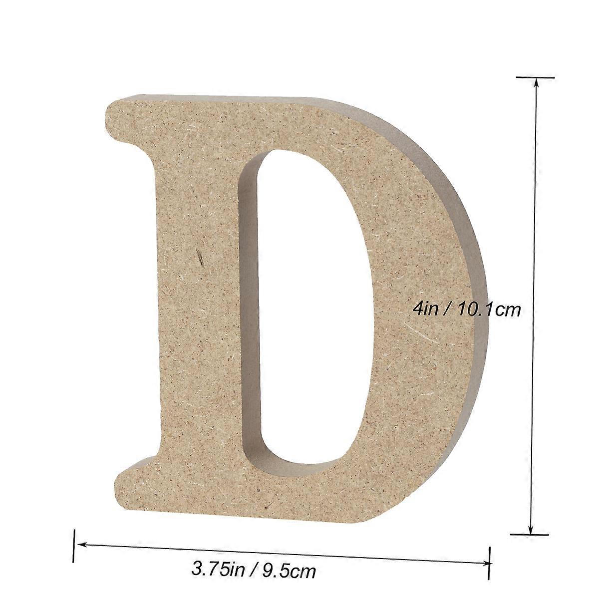 Wooden Alphabet Letters Plaque for Decoration Use Nursery Education