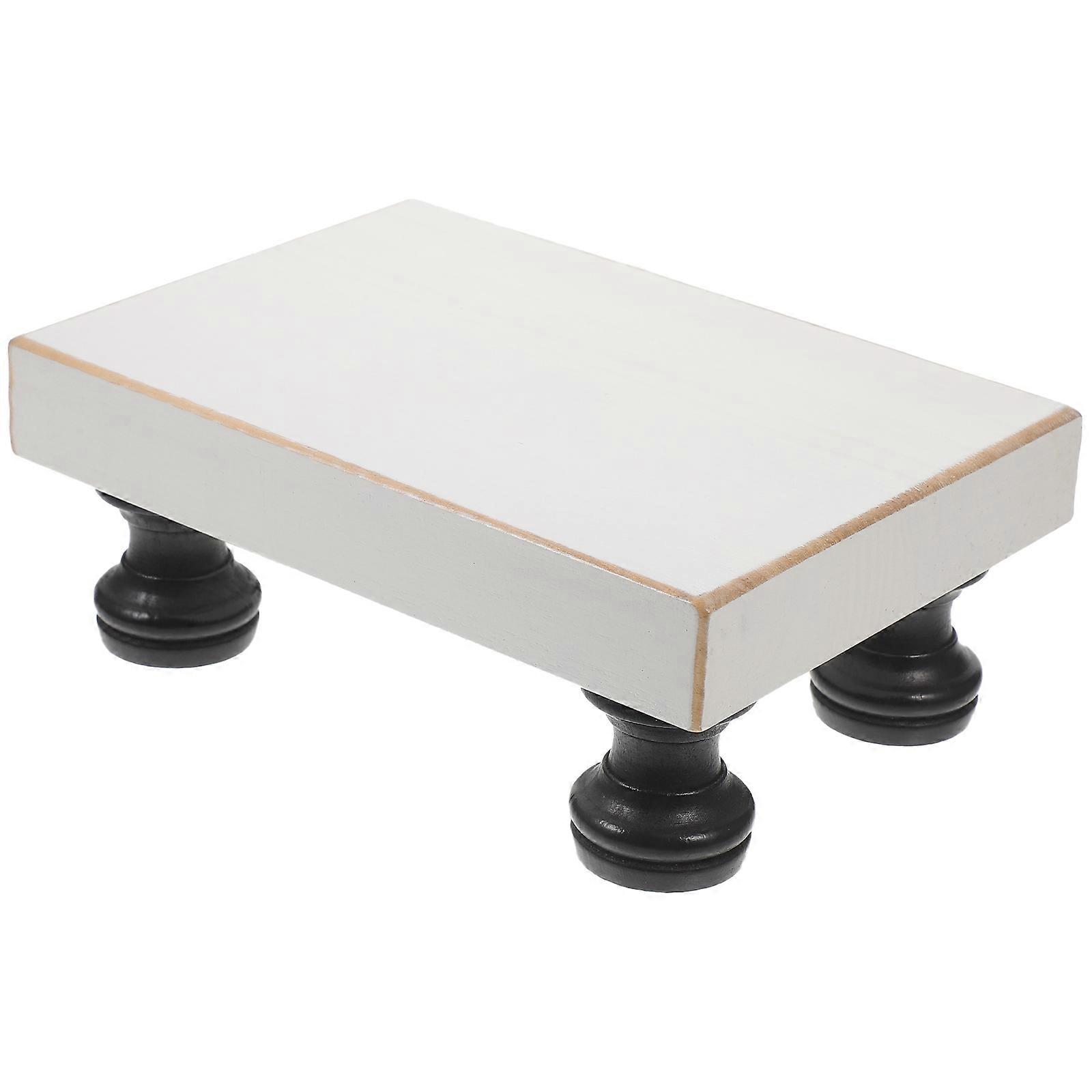 Porte-savon en bois pour salle de bain, lot de 4, plateau pratique multicolore