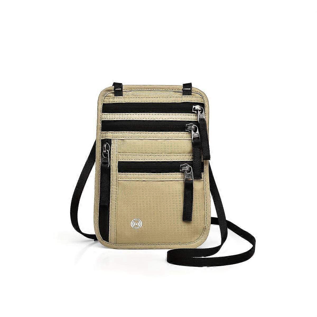 AUMIY Travel Passport Bag Multi Functional Document Bag Waterproof Passport Holder RFID Document Bag Ticket Protector