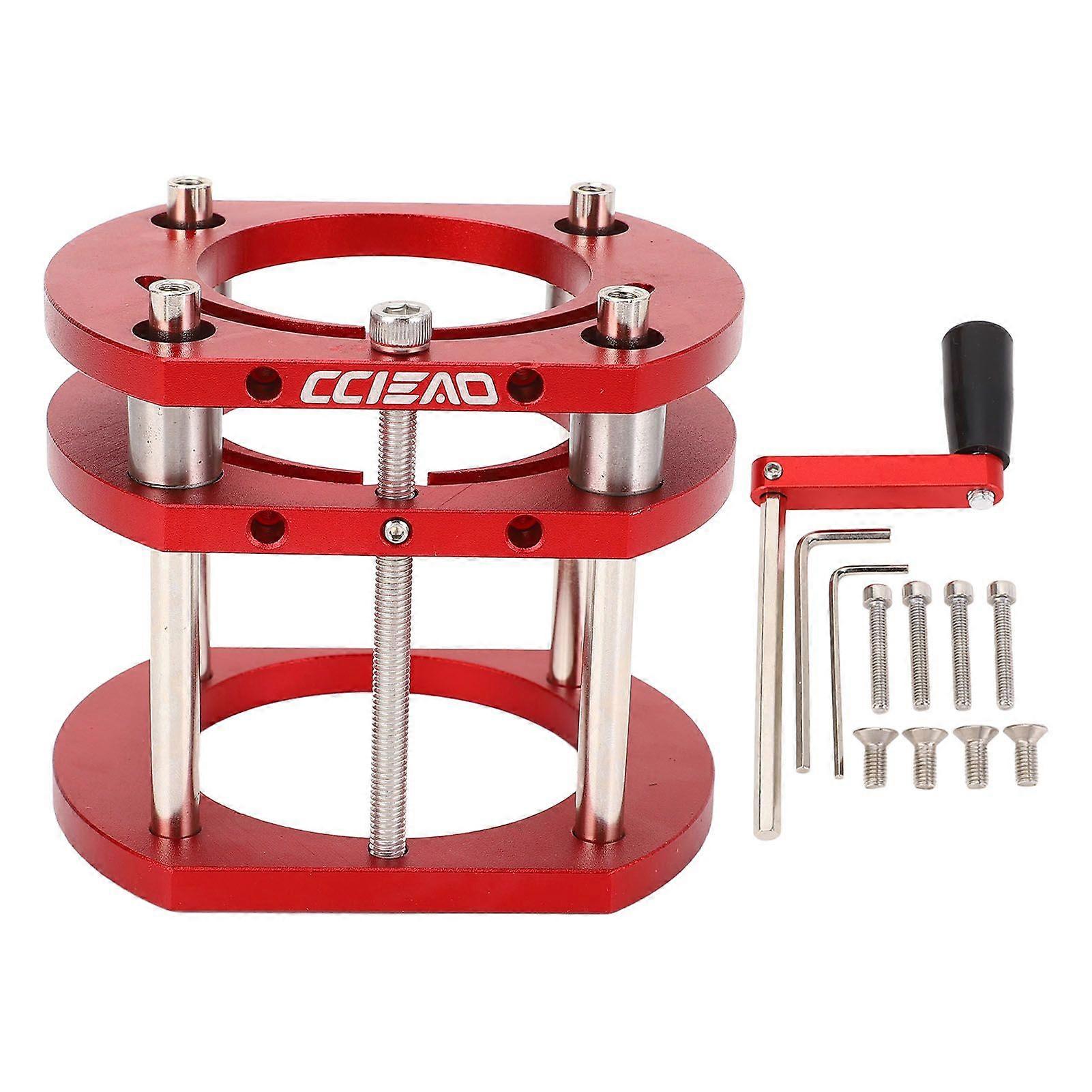 Router Lift Base Height Adjustable Router Table Lifting System Base for Motor Diameters 64 to 66mm