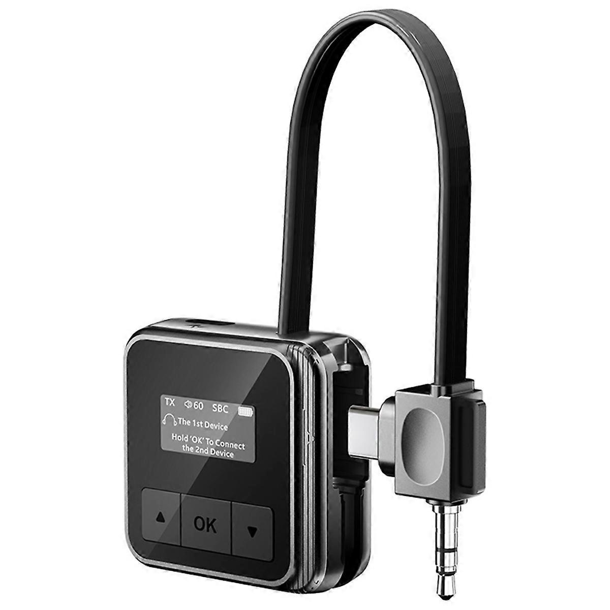 Bluetooth5.4 Audio Transmitter Receiver Wireless Stereo Music Adapter