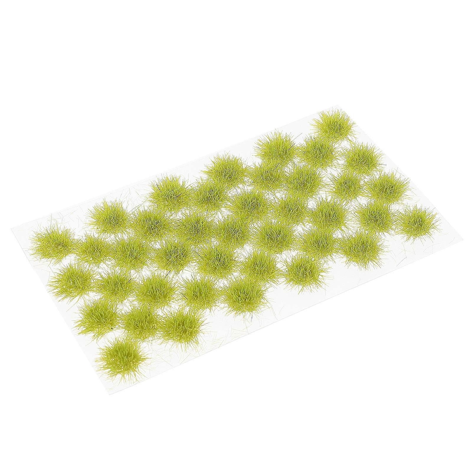 Artificial Grass Model Green Cluster for Sand Table Decor 2 Boxes