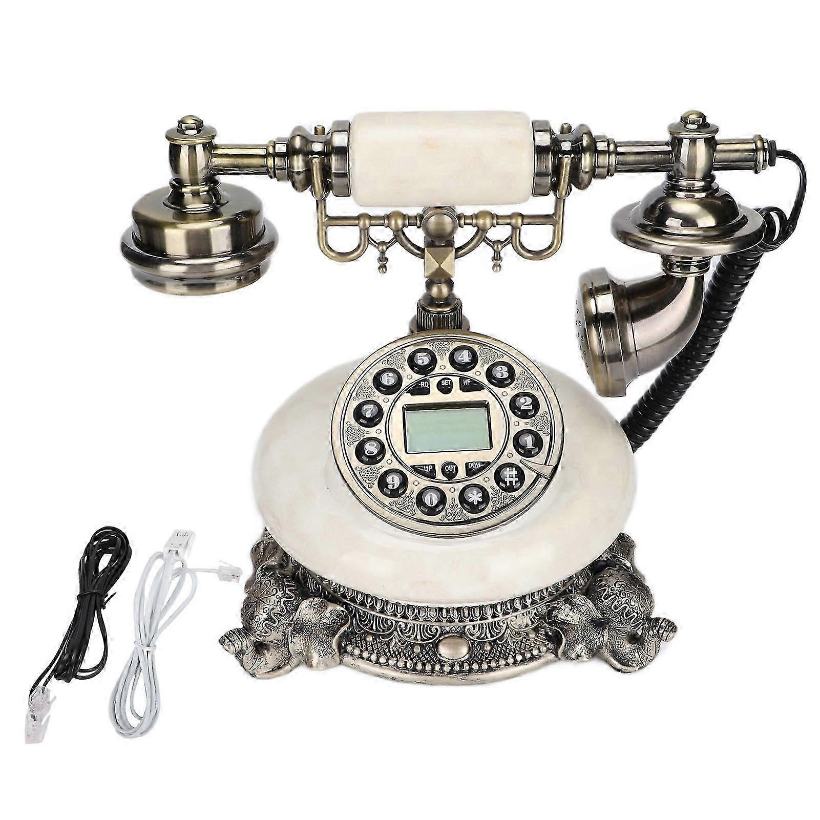 Vintage Telephone Retro Landline With Redial Dual Fsk And Dtmf Systems No.5203