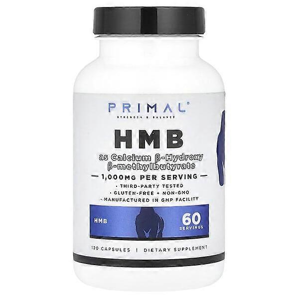 PrePrimal, HMB, 120 Capsules (500 mg per Capsule)