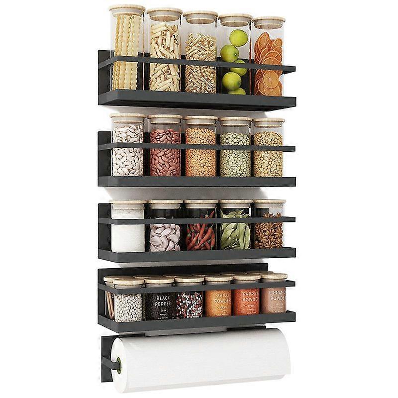 Refrigerator Magnetic Fridge Shelf for Kitchen Spice