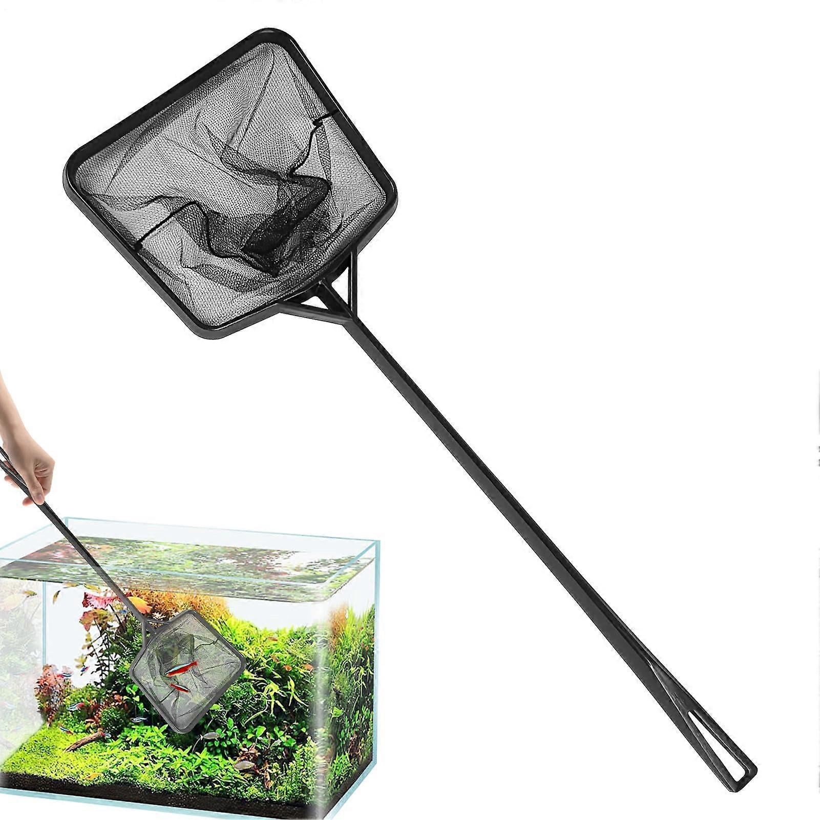 Aquarium Skimmer Lightweight FineMesh Net For Aquariums Ponds Fountains Water Features Medium Size Ergonomic