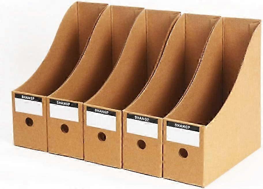 5 Tier A4 Paper Storage Box Document Holder Magazine Rack Organizer Drawer for Office Home DIY Conta