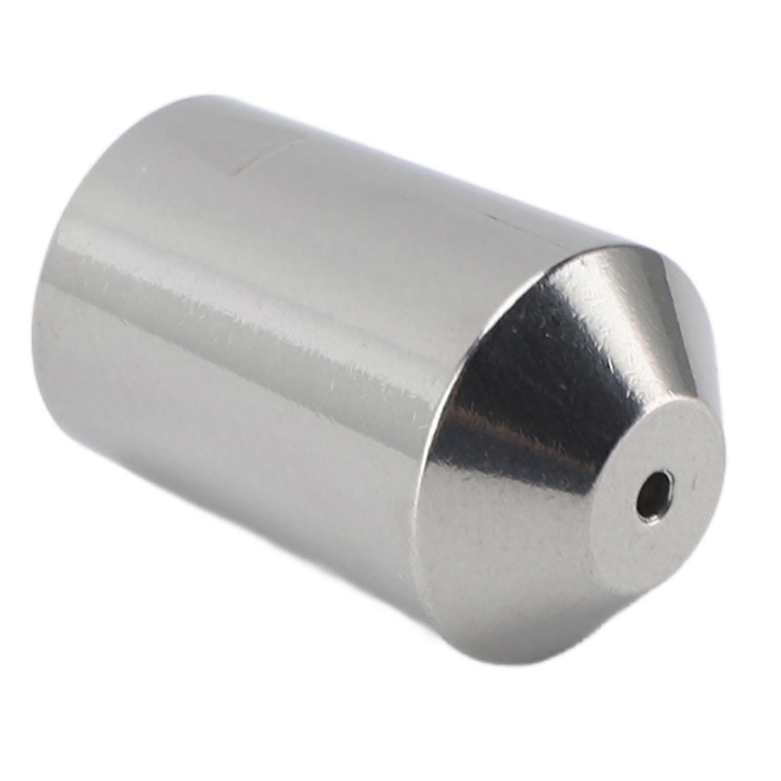 Coffee Machine Nozzle Stainless Steel Milk Foam Spout Replacement Steam Wand Tip for Rancilio Single Hole 