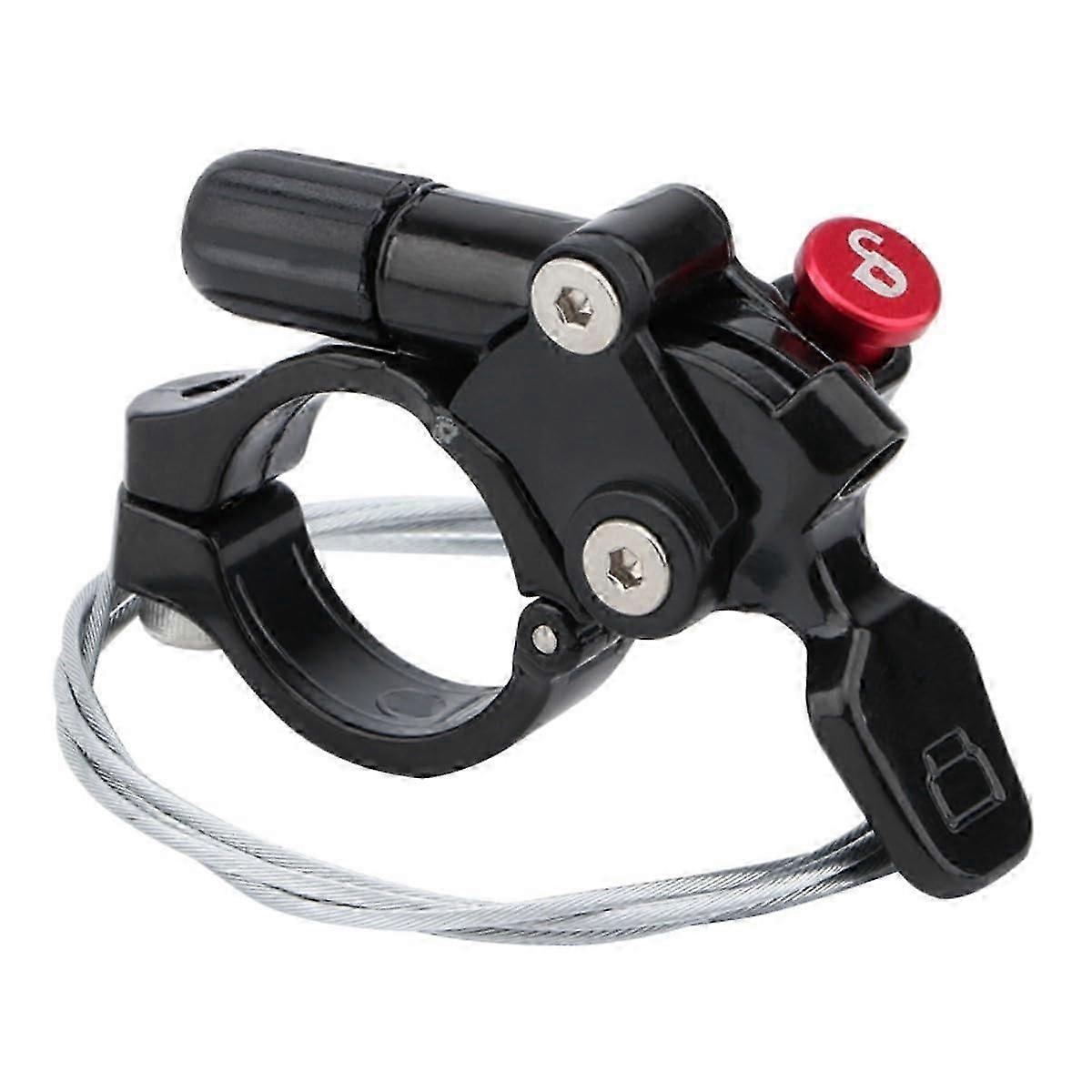 Bicycle Remote Lockout Lever for Mountain Bike Suspension Forks - Aluminium Alloy Front Fork Shutter Release Part